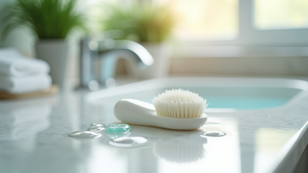 Technique correcte d'utilisation d'une brosse nettoyante visage