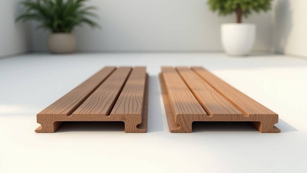 Lames de terrasse composite en différentes finitions