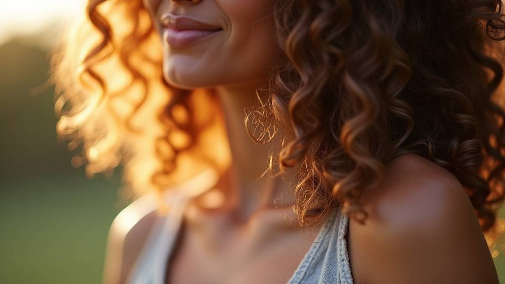 Techniques d'application de crème capillaire pour cheveux bouclés