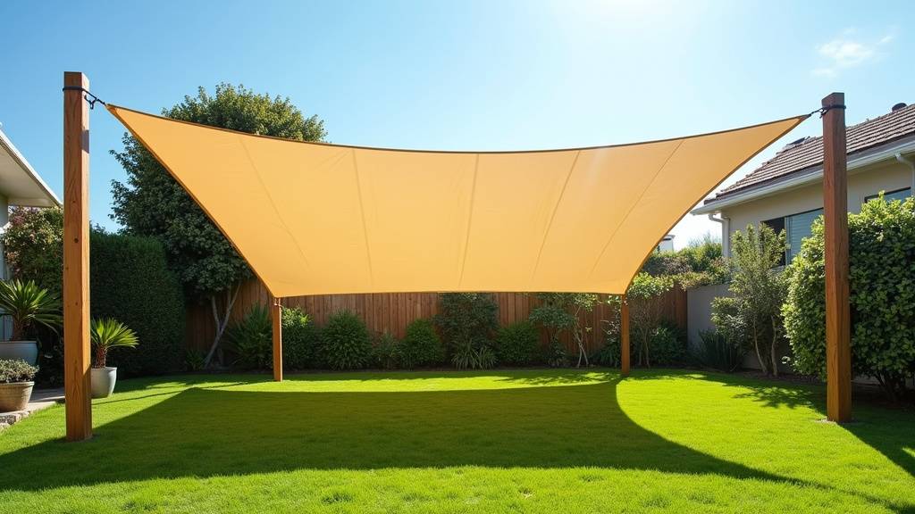 Installer une voile d'ombrage rectangulaire : le guide complet