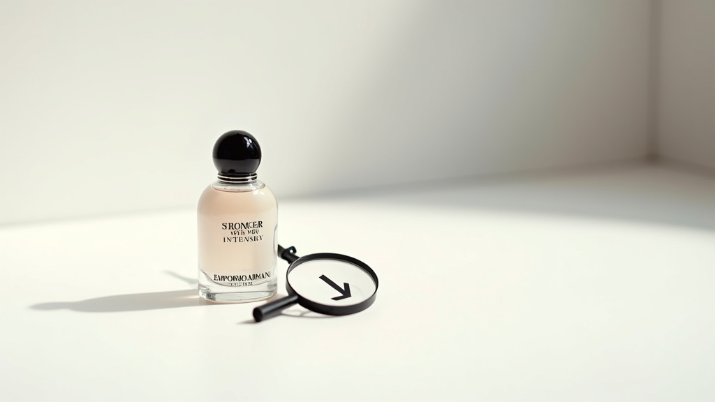 Flacon de parfum Stronger With You Intensely d'Emporio Armani