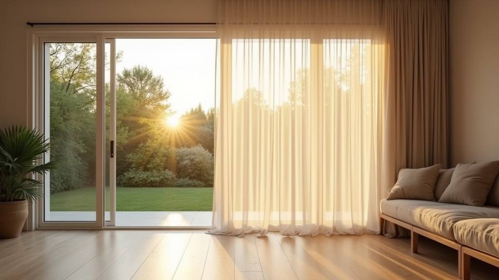 Détail d'un profilé de moustiquaire en aluminium robuste pour grande baie vitrée