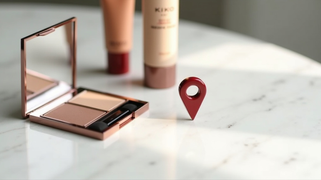 Carte de localisation des magasins Kiko Milano en Europe