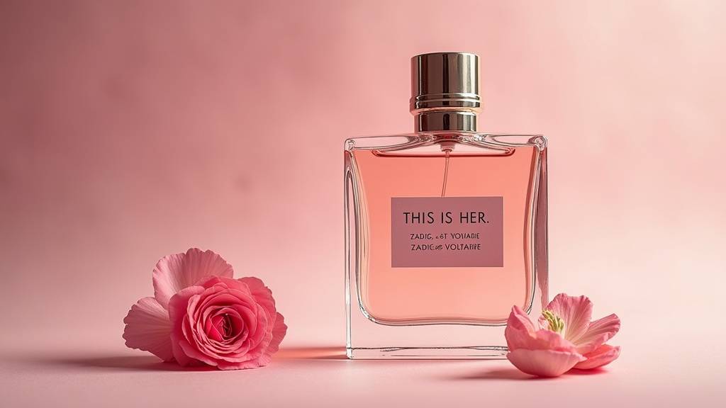 Femme portant le parfum This is Her dans un environnement urbain